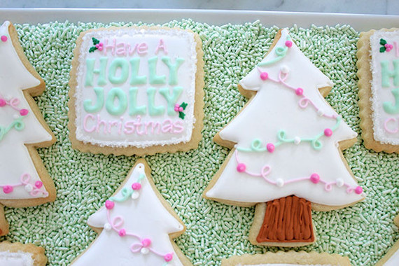 Christmas cookie decorating party