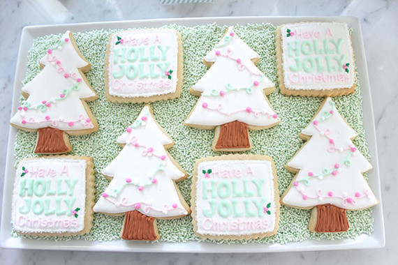 Christmas cookie decorating party