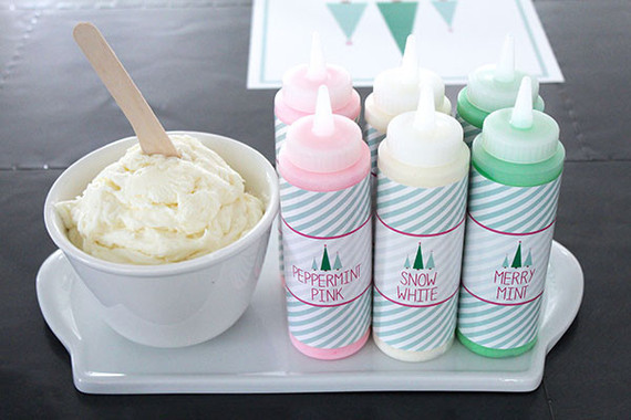 Christmas cookie decorating party