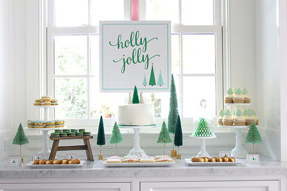 Christmas cookie decorating party