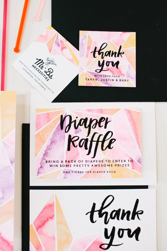 Baby shower invitations