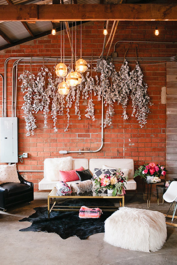 modern girls baby shower