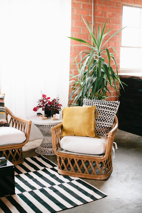 modern pink baby shower