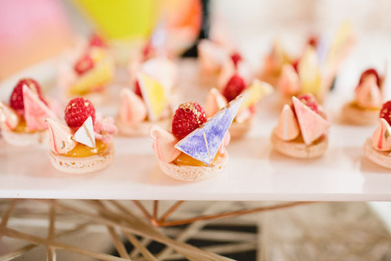 pink dessert table