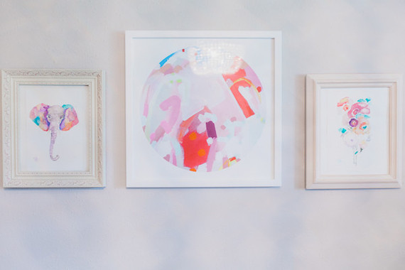 girl nursery art