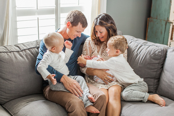 family newborn photos