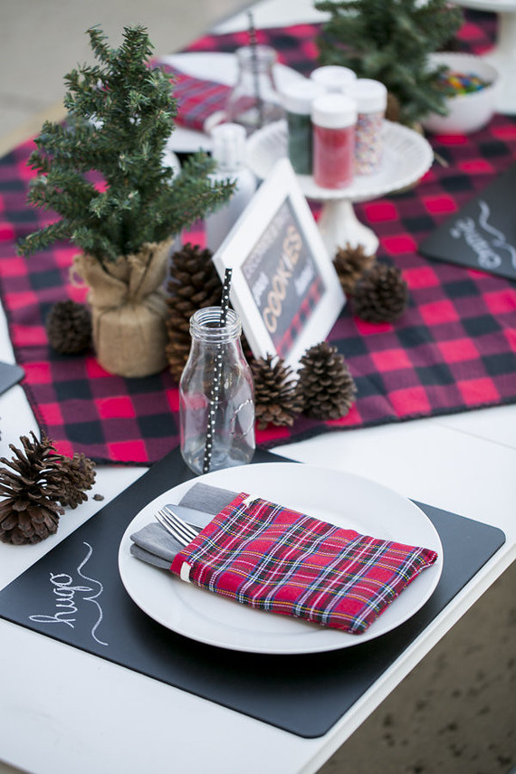 Christmas pancake dinner party for kids Inspiration