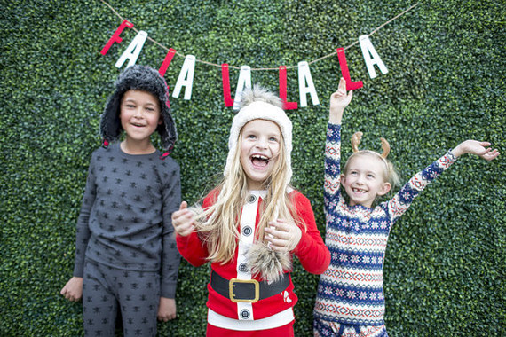 Christmas pancake dinner party for kids