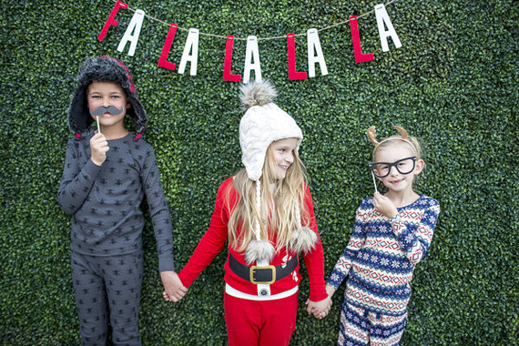 Christmas pancake dinner party for kids