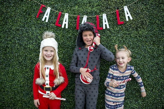 Christmas pancake dinner party for kids