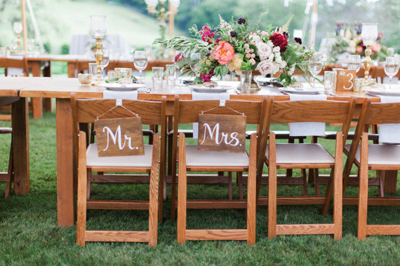 Rustic signage
