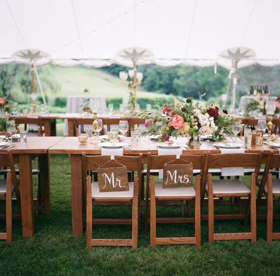 Mr and Mrs Signage Inspiration