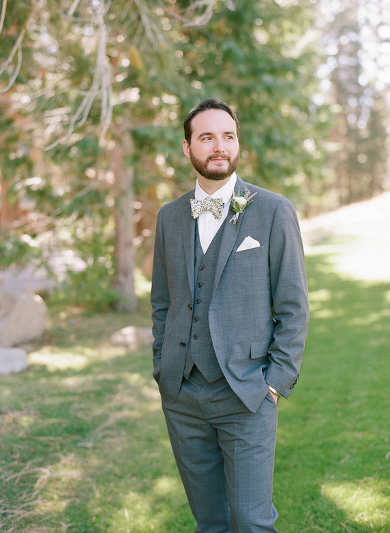 Grey groomsmen suite Inspiration