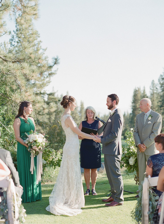 Lake Tahoe wedding