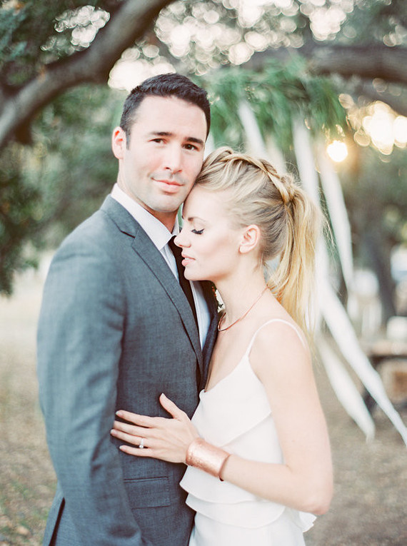 Modern forest wedding inspiration