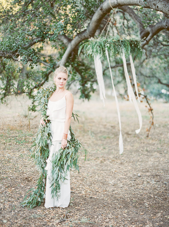 Modern forest wedding inspiration Inspiration