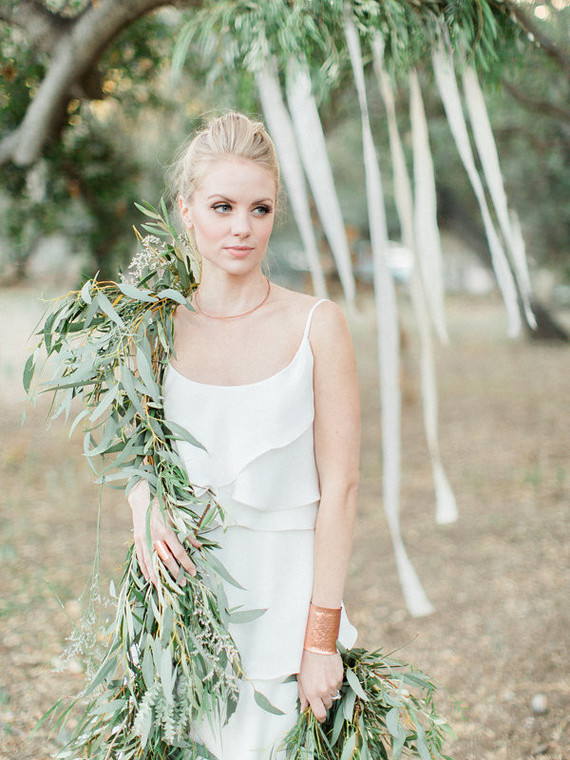 Modern forest wedding inspiration Inspiration