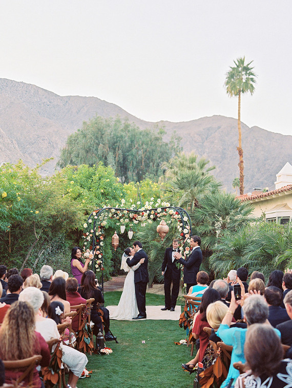 The Colony Palms hotel wedding