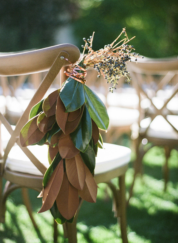 Magnolia branch decor
