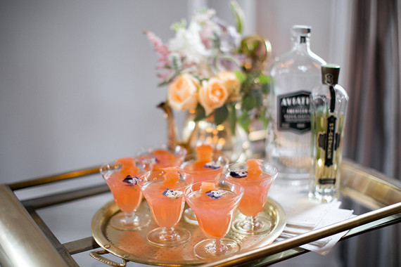 Floral cocktails