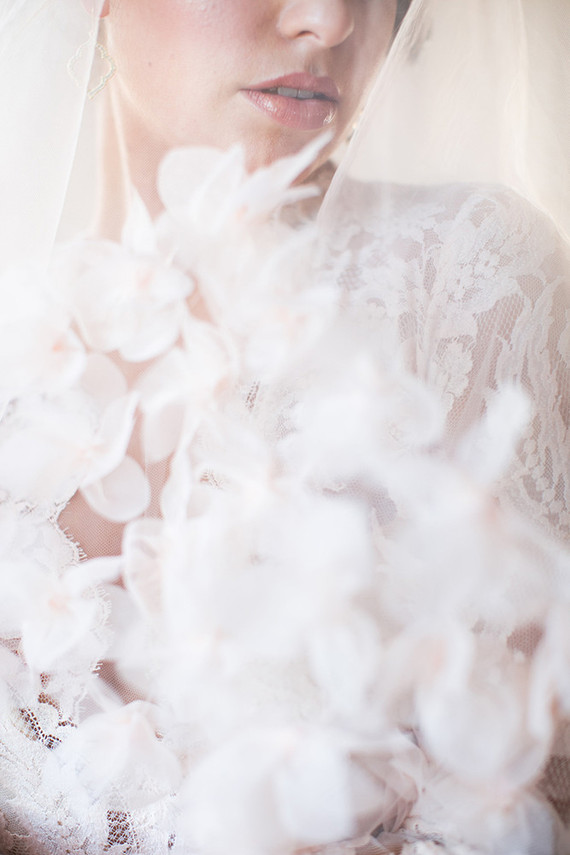 Blush veil