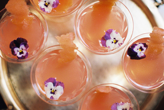 Floral cocktails