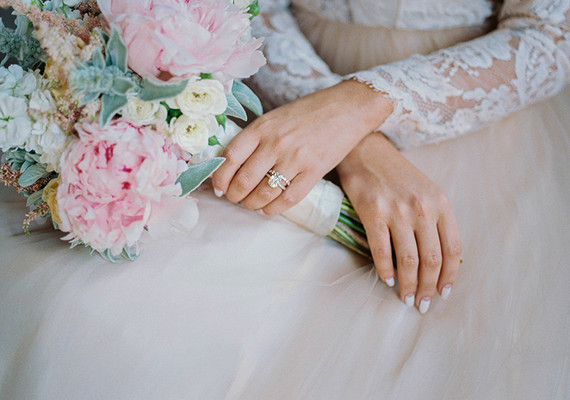 Modern wedding nails