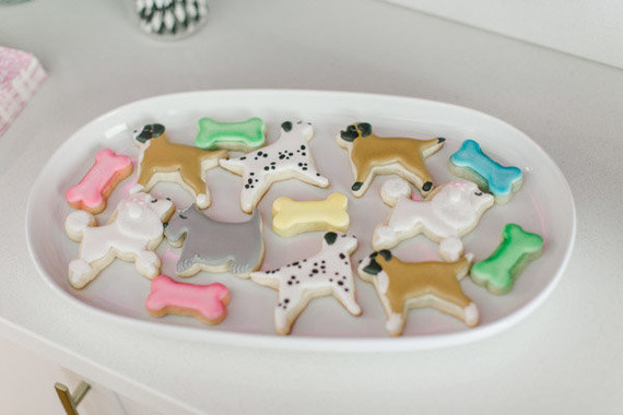puppy sugar cookies