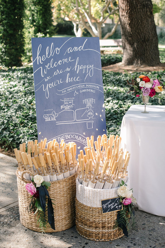 Romantic garden wedding