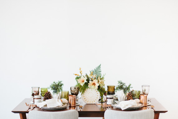 Modern holiday entertaining ideas