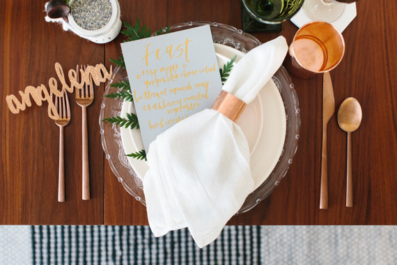 Modern holiday entertaining ideas