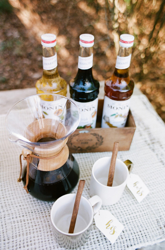 Hot cocoa cocktail