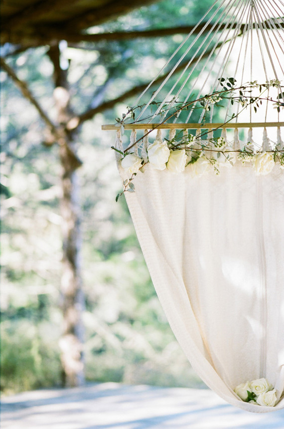 Macrame hammock