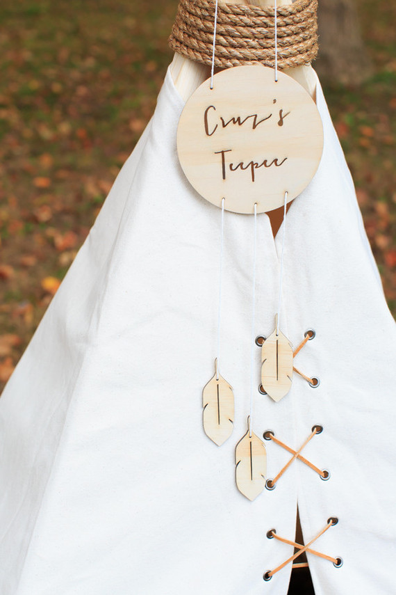 wintery camp themed birthday