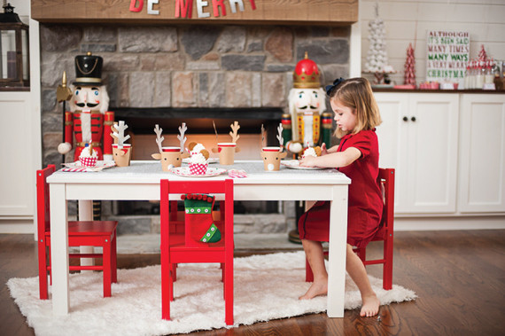 Be Merry kids holiday party Inspiration