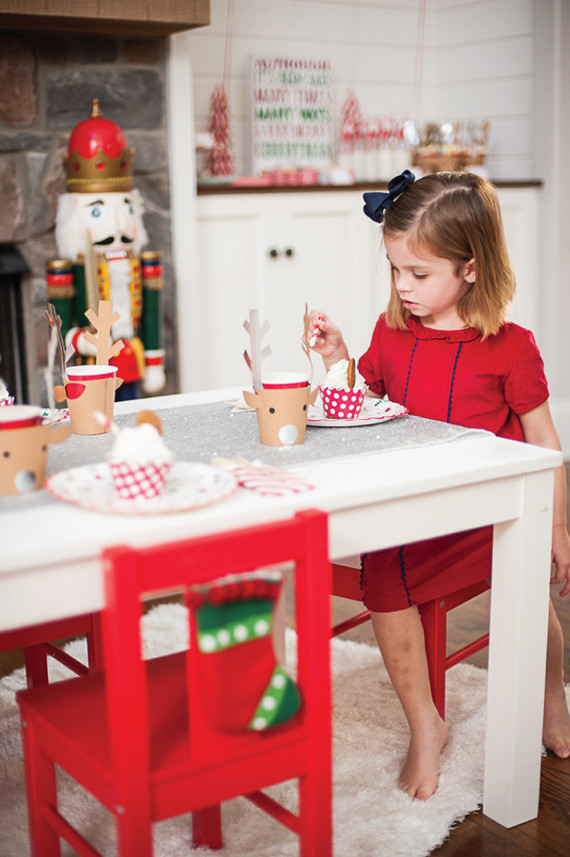 Be Merry kids holiday party Inspiration