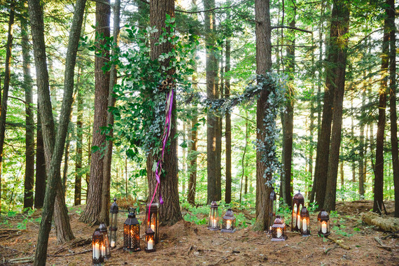 Bohemian jewel toned wedding inspiration Inspiration