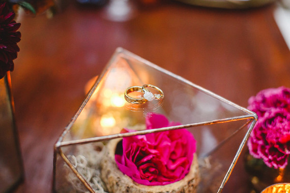 Bohemian jewel toned wedding inspiration