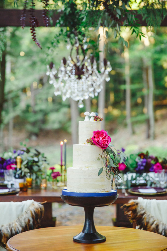 Bohemian jewel toned wedding inspiration