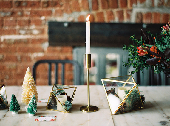 Holiday wreath making christmas party