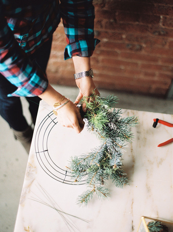 DIY Christmas wreath