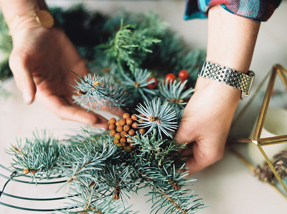 DIY Christmas wreath