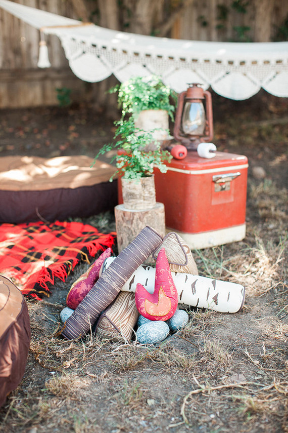 Camping first birthday ideas