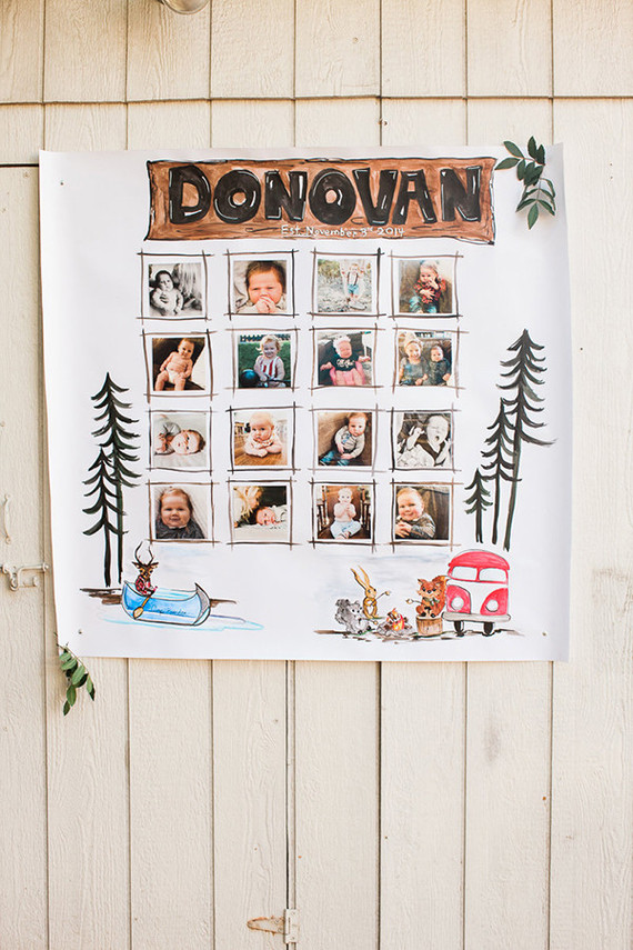 Camping first birthday ideas