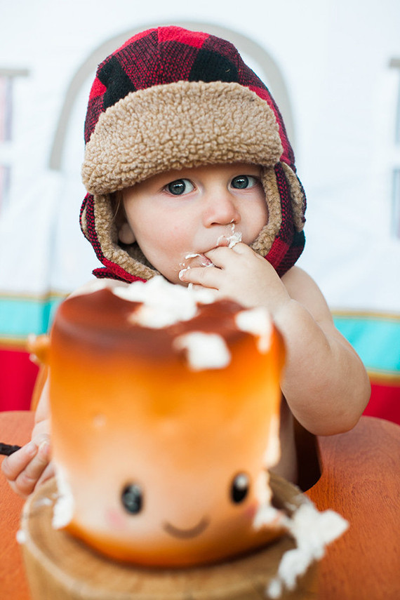 Camping first birthday ideas