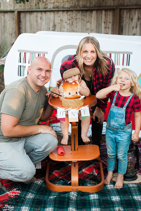 Camping first birthday ideas Inspiration
