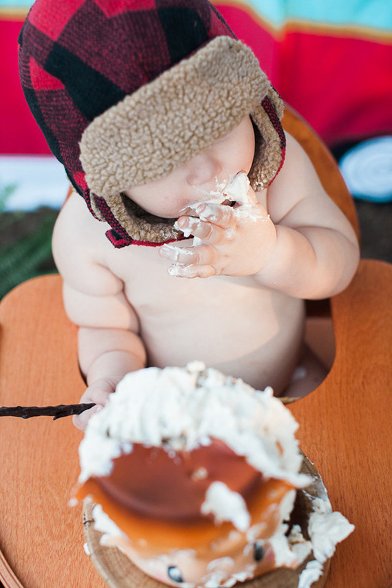 Camping first birthday ideas