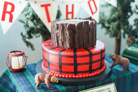 Lumberjack birthday party