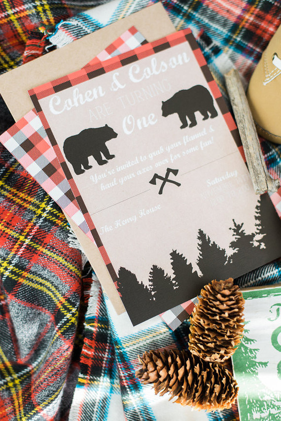 Lumberjack birthday party Inspiration