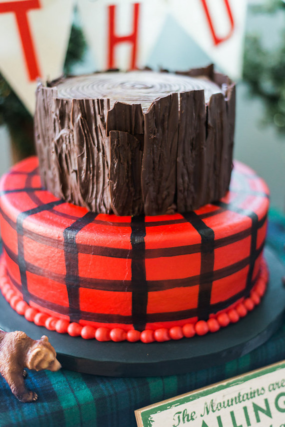 Lumberjack birthday party